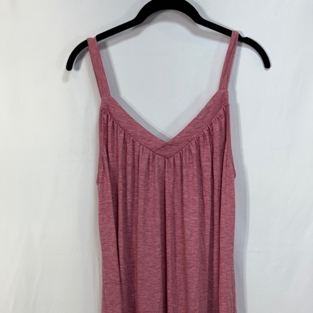 🥥 Ekouaer Pinkish red knit Chemise nightgown
